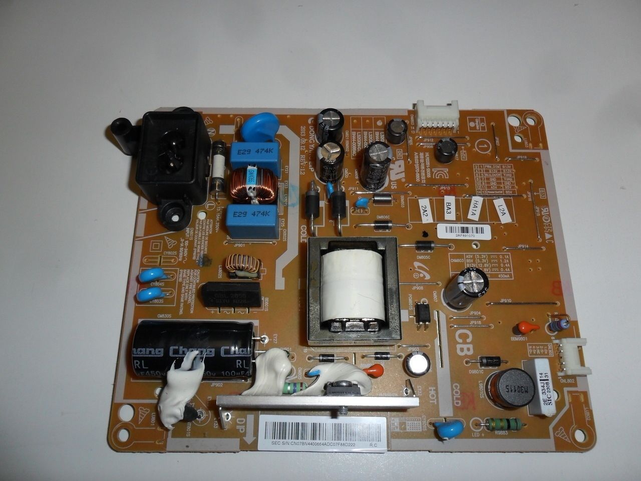 Samsung UN32EH4003FXZA Power Supply LED Board (L32G0-DDY) BN44 Samsung UN32EH4003FXZA Power Supply LED Board (L32G0-DDY) BN44